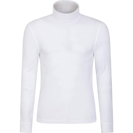 Mountain Warehouse Heren Meribel Katoenen Thermo Top (Wit)