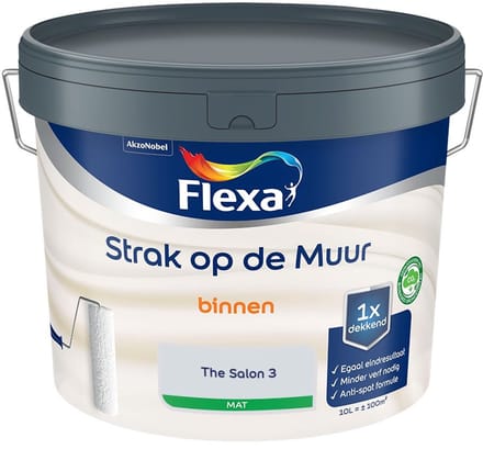 Flexa - Strak Op De Muur Binnen Mat - The Salon 3 - Mengverf - 10 L