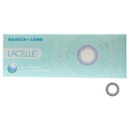 BAUSCH+LOMB - Lacelle 1 Day Limbal Ring Color Lens Cool Grey 30 pcs P-4.75 (30 pcs)