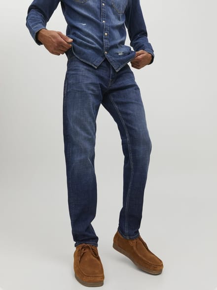 JACK & JONES Mike Original Jos regular fit - heren jeans - denimblauw