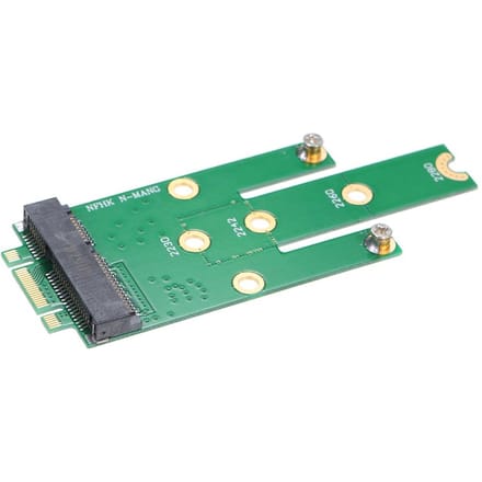 MSATA naar NGFF Adapterkaart Moederbord SATA naar M.2 NGFF MSSD Converter