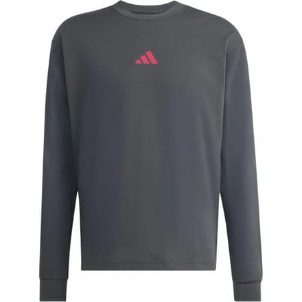 Adidas Running State Of Mind Graphic T-shirt T-shirts Heren - Grijs - Maat XL - Poly Mesh