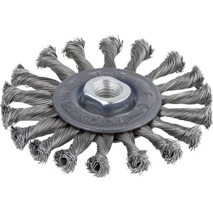 Wolfcraft Staaldraad-schijfborstel WS M14 Ø 115 mm 2149000 1 stuk(s)