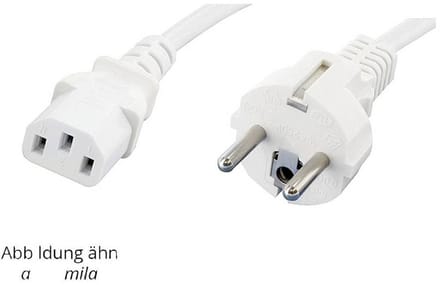 econ connect NKG2WS1 Apparaat (koud) Aansluitkabel 2 m