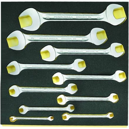 Stahlwille 96838182 TCS10/10,6X7-30X32MM Dubbele steeksleutelset Sleutelbreedte (metrisch) 6 - 32 mm