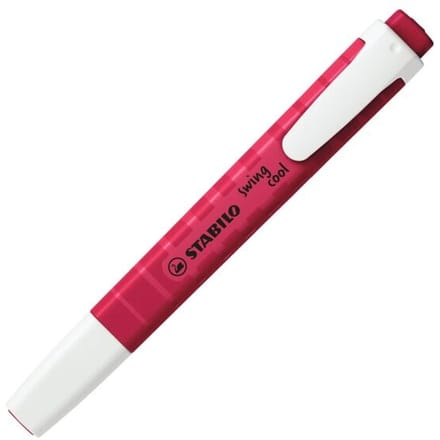 Markeerstift STABILO Swing cool Wildflower bordeaux
