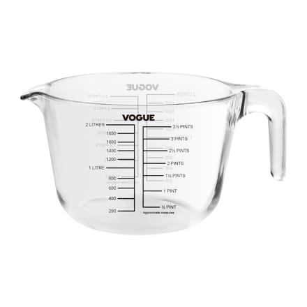 Vogue Glazen Maatkan 2375ml