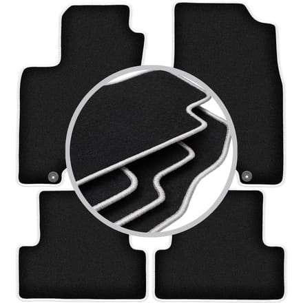 CARLUX-SILVER automatten voor: Nissan X-Trail II T31 SUV (2007-2014)