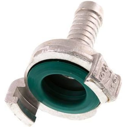 13 mm (1/2'') Slangpilaar RVS GEKA Tuinslangkoppeling