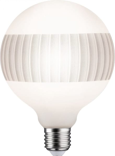 Paulmann LED globe E27 G125 ringspiegel lijn 340lm 2700K dimbaar