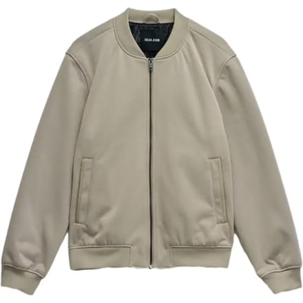 Textured Bomber Salsa Jeans