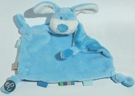 Tutpoppetje Hond blauw
