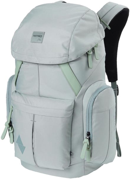 NITRO vrijetijdsrugzak rugzak met laptopvak Daypacker Two Backpack 32L Mint mintgroen
