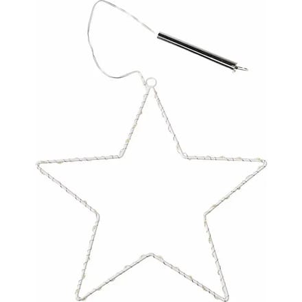 Metalen led-ster muurdecoratie voor kinderen Rex London