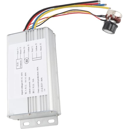DC 12V‑60V 70A PWM Motor Snelheidsregelaar Verstelbare Aandrijfregelaar