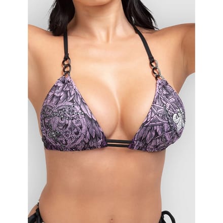 Affliction Medallion Bikini Top