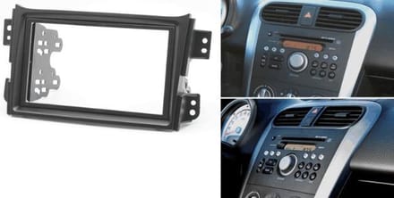2-DIN OPEL Agila 2008+ / SUZUKI Splash, Ritz 2008+ frame Audiovolt 11-131