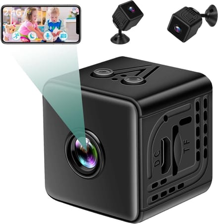 Draagbare mini-videocamera met wifi en bewegingsdetectie - HD 1080p