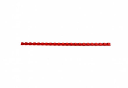 GBC Bindrug Combbind 6 mm – 21 Ringen - A4 - Rood - 100 Vel