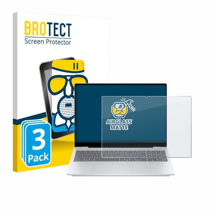BROTECT - Screenprotector voor HP OmniBook 7 AI 16-ay0775ng - Folie Beschermfolie Beschermglas matte 3 Stuks