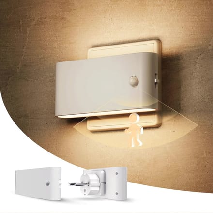 LED Nachtlampje met Bewegingssensor en Schemersensor - Instelbare Helderheid voor Trap, Gang en Keuken