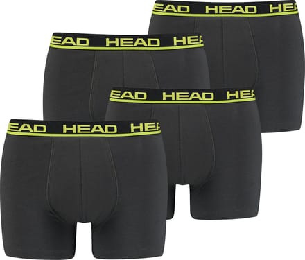 BOXERS Set van 4 hoofd-basisboxerbroeken voor heren, ondergoed, ondergoed