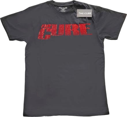 The Cure - Logo Heren T-shirt - L - Zwart