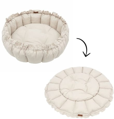 MorDesign 3-in-1 Speelkleed en Babynest – 130x130 cm – Met Trekkoord
