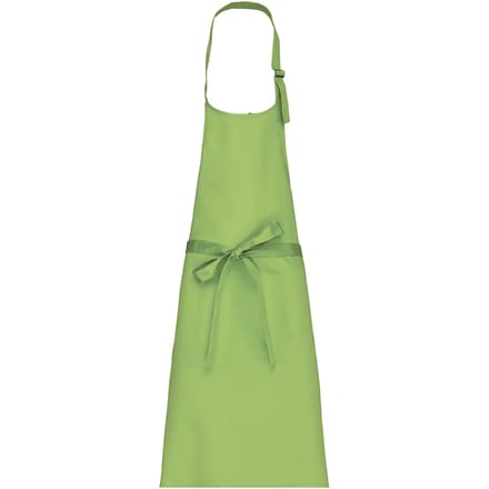 Schort/Tuniek/Werkblouse Unisex One Size Kariban Lime 35% Katoen, 65% Polyester