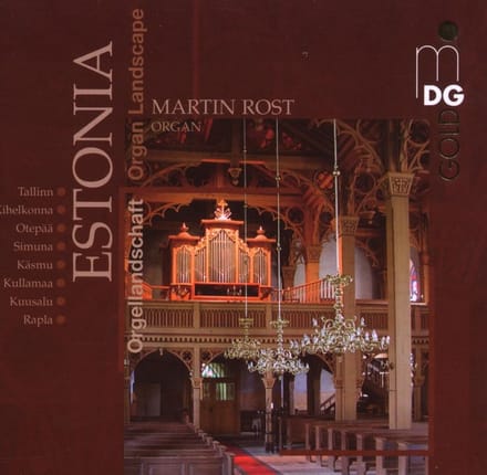 Martin Rost - Orgellandschaft Estonia (CD)