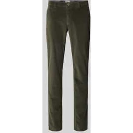 Slim fit corduroy broek met achterzakken, model 'Fabio'