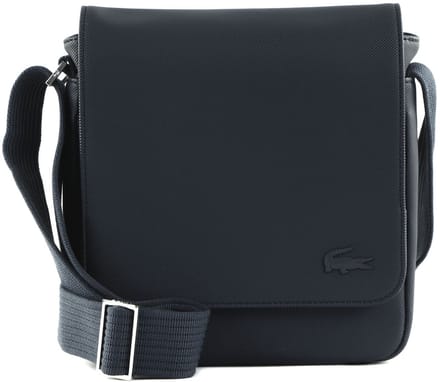 LACOSTE Schoudertas Men's Classic Flap Crossover Bag Marine 166 Donkerblauw