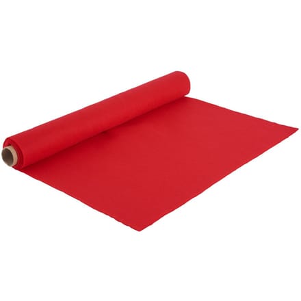 VBS Handwerkvilt, 45 x 100 cm - Rood