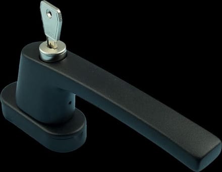 DX- AMI Draai kiep raamgreep SKG **® type 812 zwart