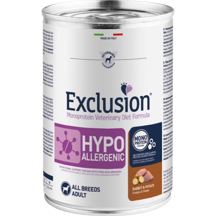 6x400g Konijn & Aardappel Exclusion Diet Hondenvoer