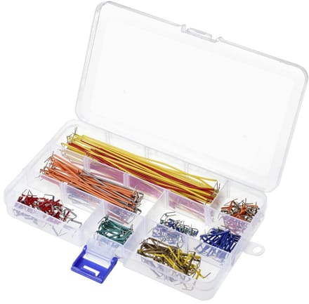 TRU COMPONENTS Jumperkabelset (l x b x h) 172 x 100 x 22 mm 350 stuk(s)