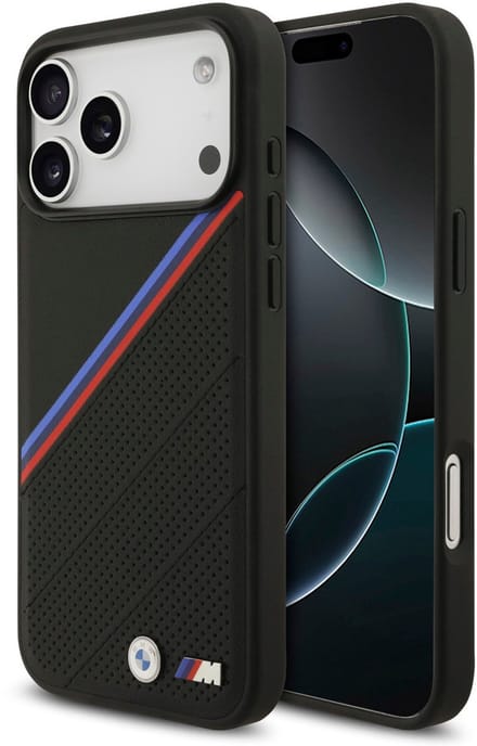 BMW Back cover voor Apple iPhone 17 Pro Max in de kleur Zwart