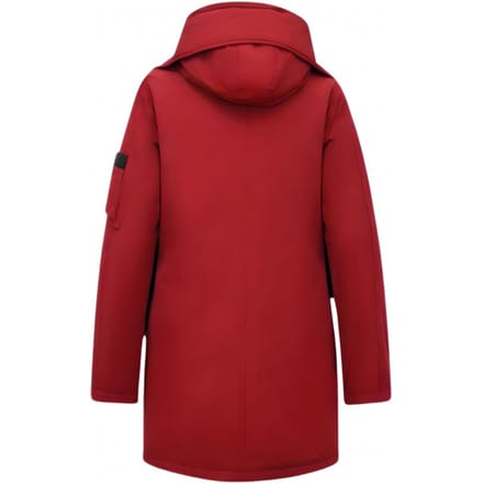 Winddichte Winterjas Dames Parka - 505 - Rood