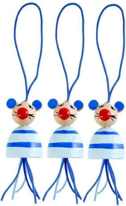 10x Grote geluks muistjes (3cm) | Gelukspoppetjes