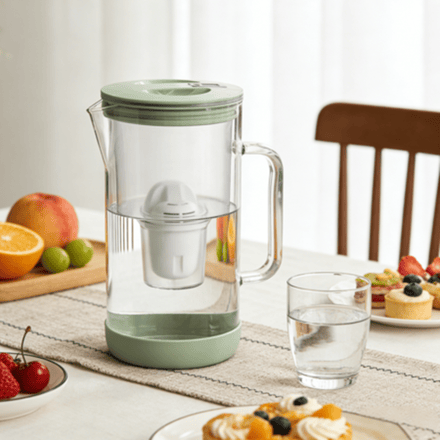 Freco 2,5 L glazen waterfilterkan