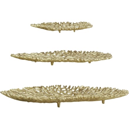 Set van 3 decoratieve plateaus Didier | Underbar