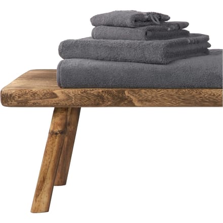 Handdoek Skyline Color 50x100 antraciet - SCHIESSER Home 50*100