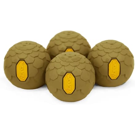 Helinox Vibram Kogelvoeten Set Rubberen Voeten 55 mm Coyote Tan