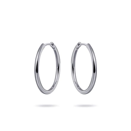 Maxi Polished Hoop Earrings