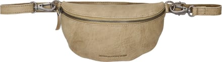 Hide & Stitches Paint Rock Heuptas - 100% Leder - Fanny Pack - Leren Dames Tas - Zand