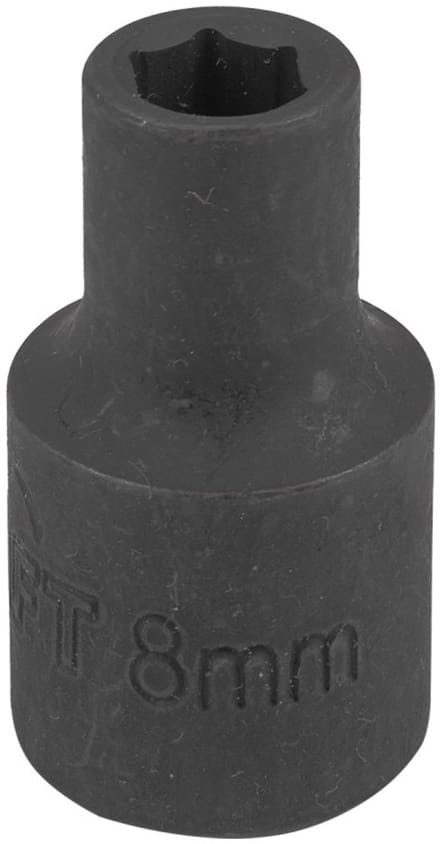 Forcekraft FK Serie - Dopsleuteldop - 1/2" - 8mm - 6-kant