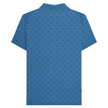 Lambretta Heren Premium AW24 Target Polo Shirt (Donkerblauw/Navy)