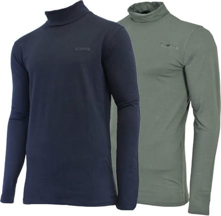 2-Pack Campri - Skipully - Wintersportpully - Heren - Navy/Jungle green (547) - maat S