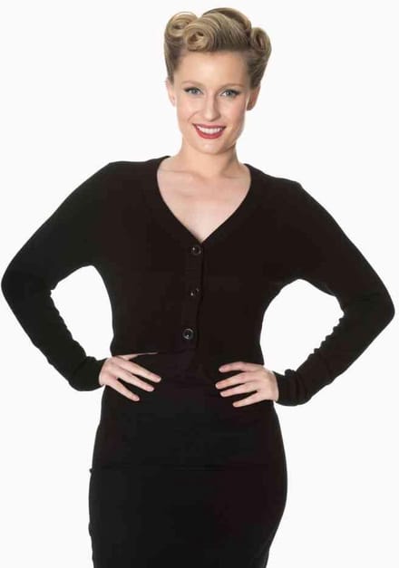 Dancing Days - LETS GO DANCING Cardigan - L - Zwart