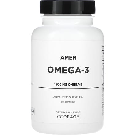 Amen, Omega 3, 90 Softgels (750 mg per softgel)